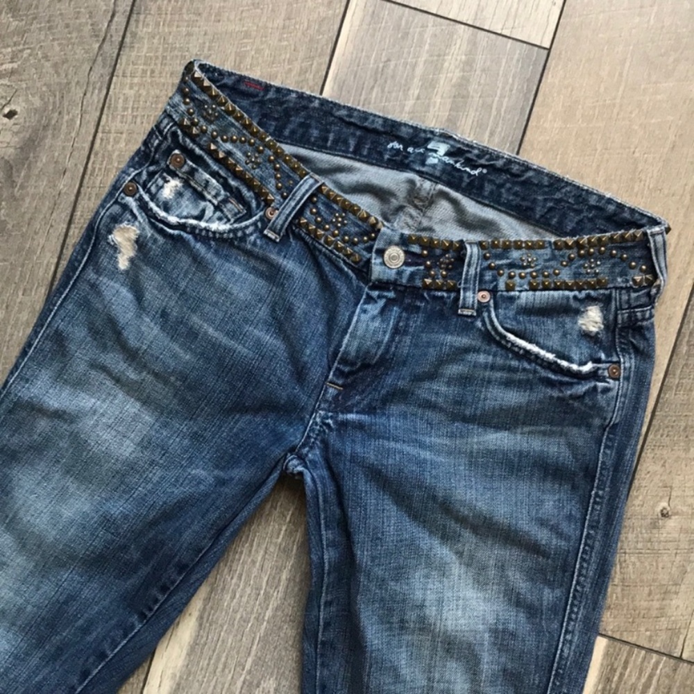 7  For All Mankind A Pocket studded around waist “11”